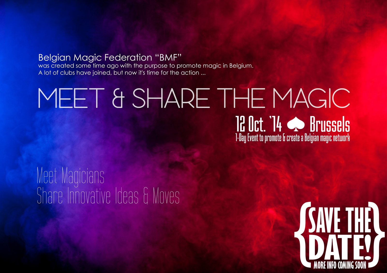 Eerste BMF event “Meet & Share the Magic”